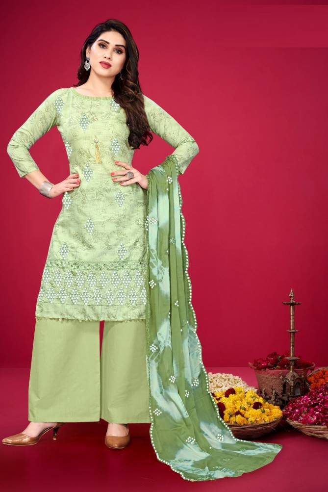 Eira 4 New Colors Designer Ethnic Wear Cotton Salwar Kameez Collection